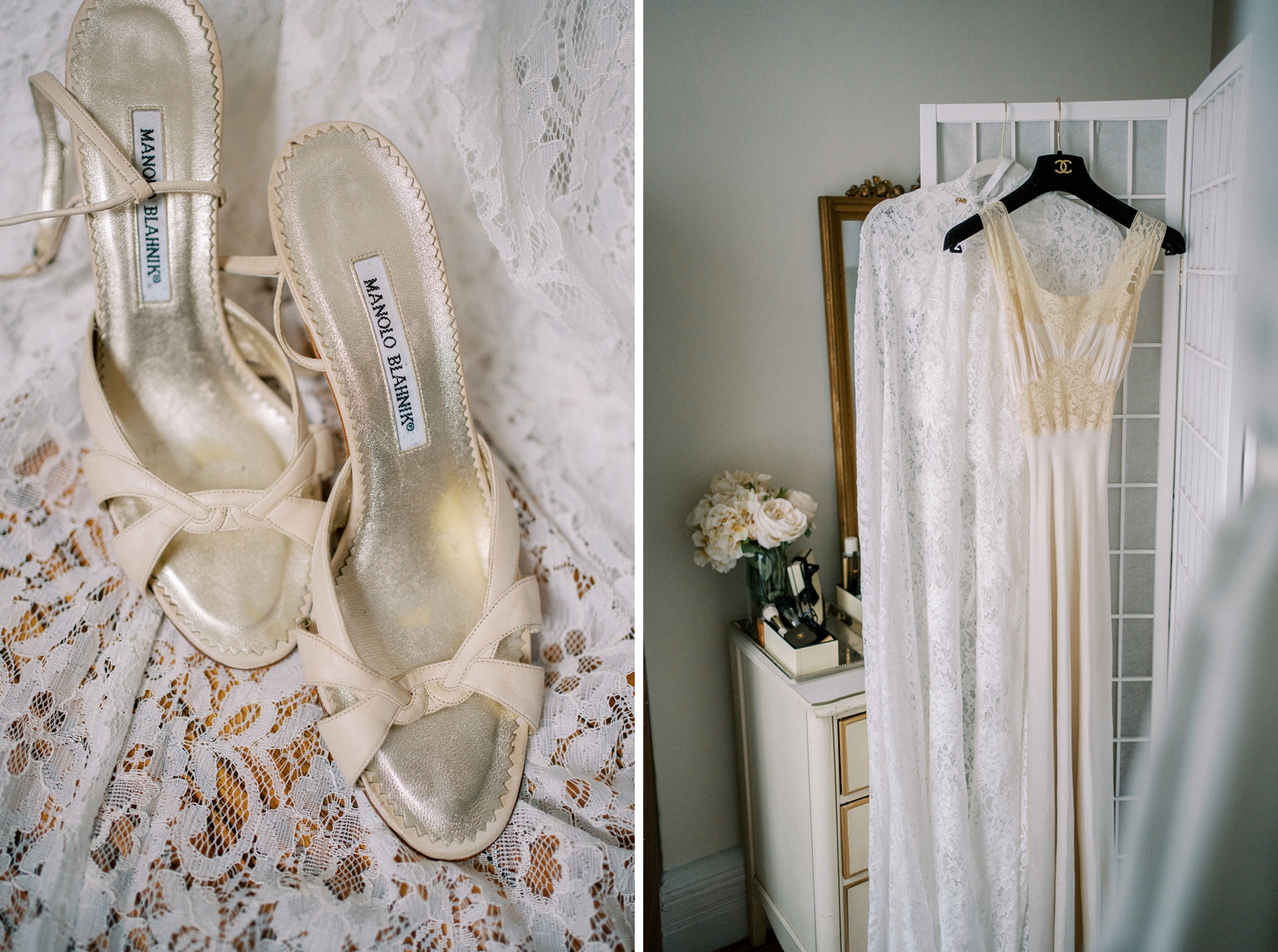 Luxury High-Fashion Manhattan Elopement wearing Manolo Blahnik bridal heels by Allison Francois Photography