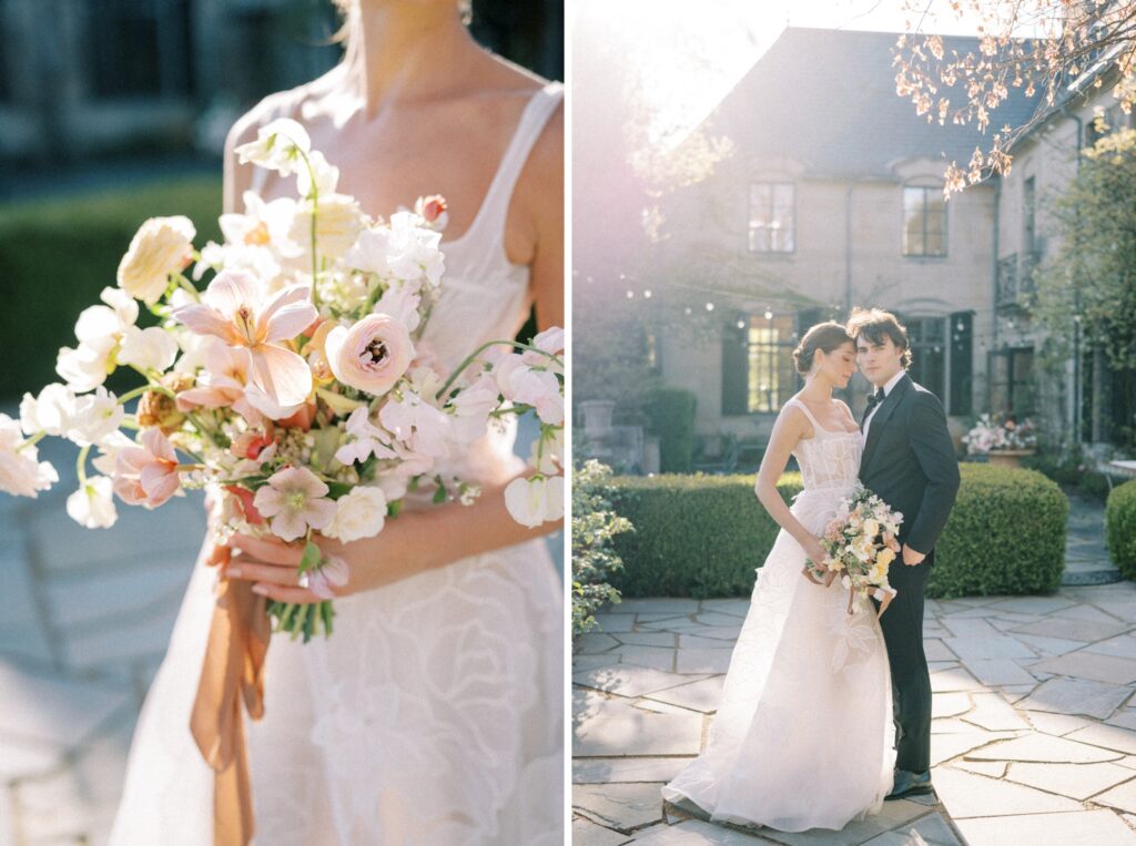 Romantic Greencrest Manor Wedding Editorial by Allison Francois Photography