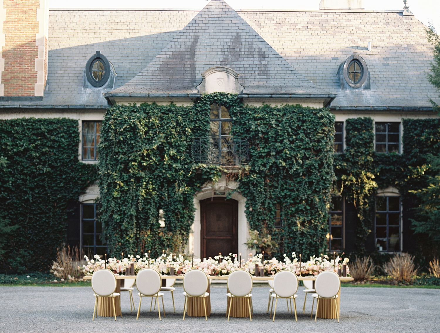 Romantic Greencrest Manor Wedding Editorial by Allison Francois Photography