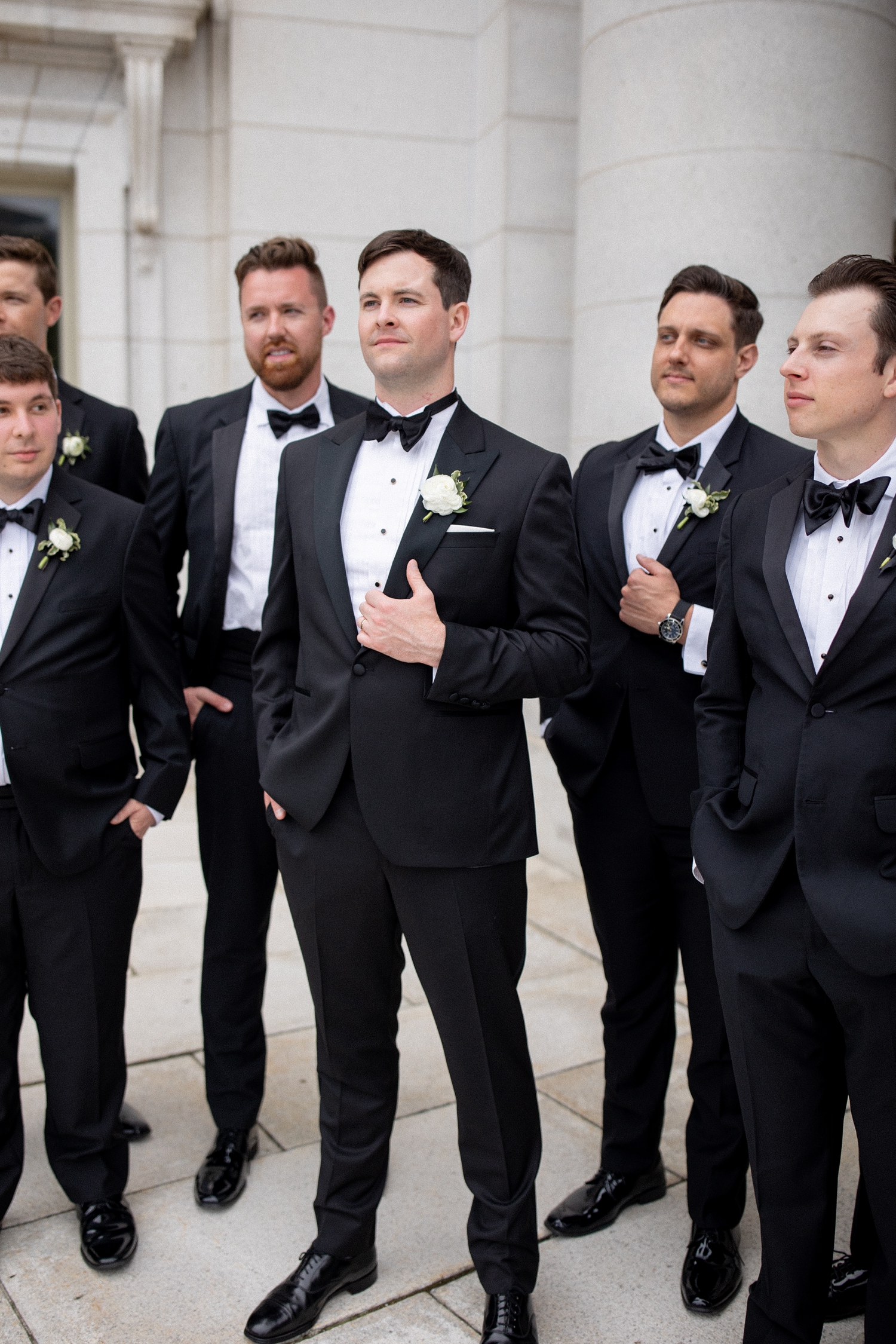 Black Tie Madison Club Wedding by Chicago Wedding Photographer Allison Francois