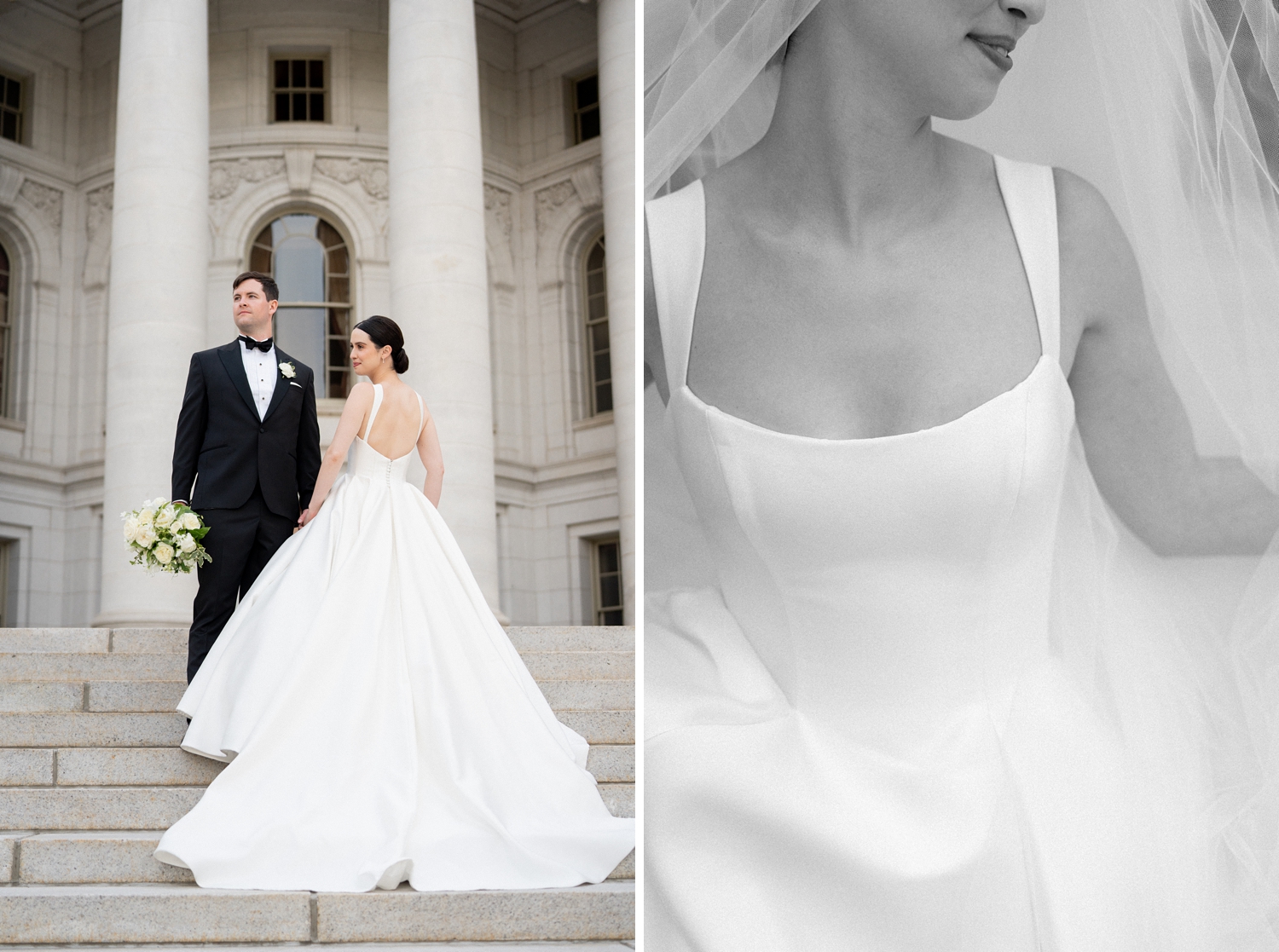 Black Tie Madison Club Wedding by Chicago Wedding Photographer Allison Francois