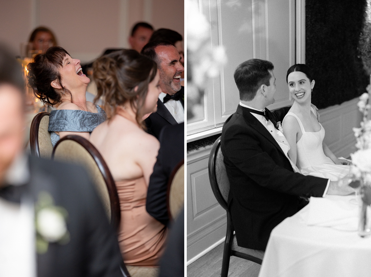 Black Tie Madison Club Wedding by Chicago Wedding Photographer Allison Francois