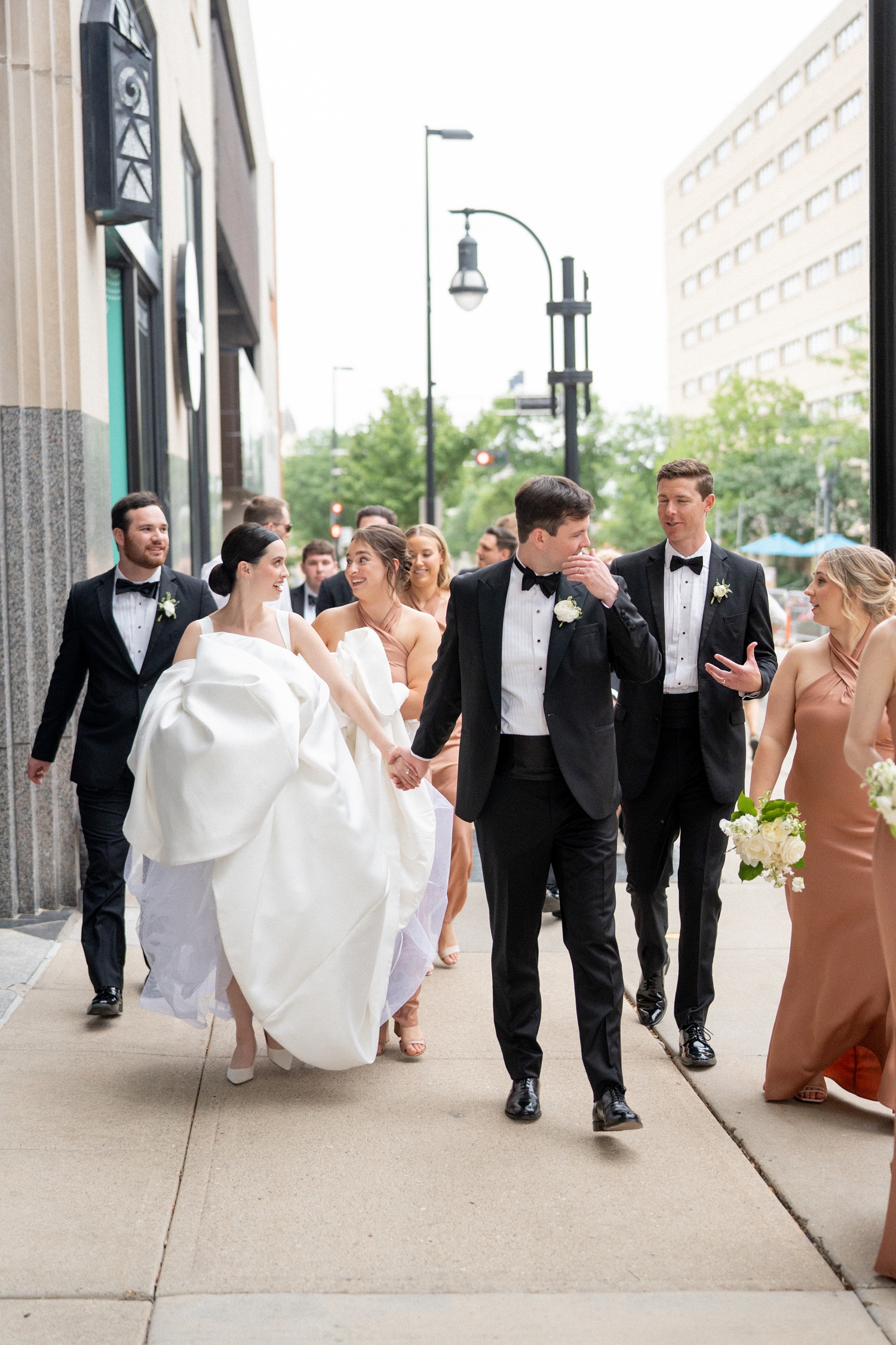 Black Tie Madison Club Wedding by Chicago Wedding Photographer Allison Francois