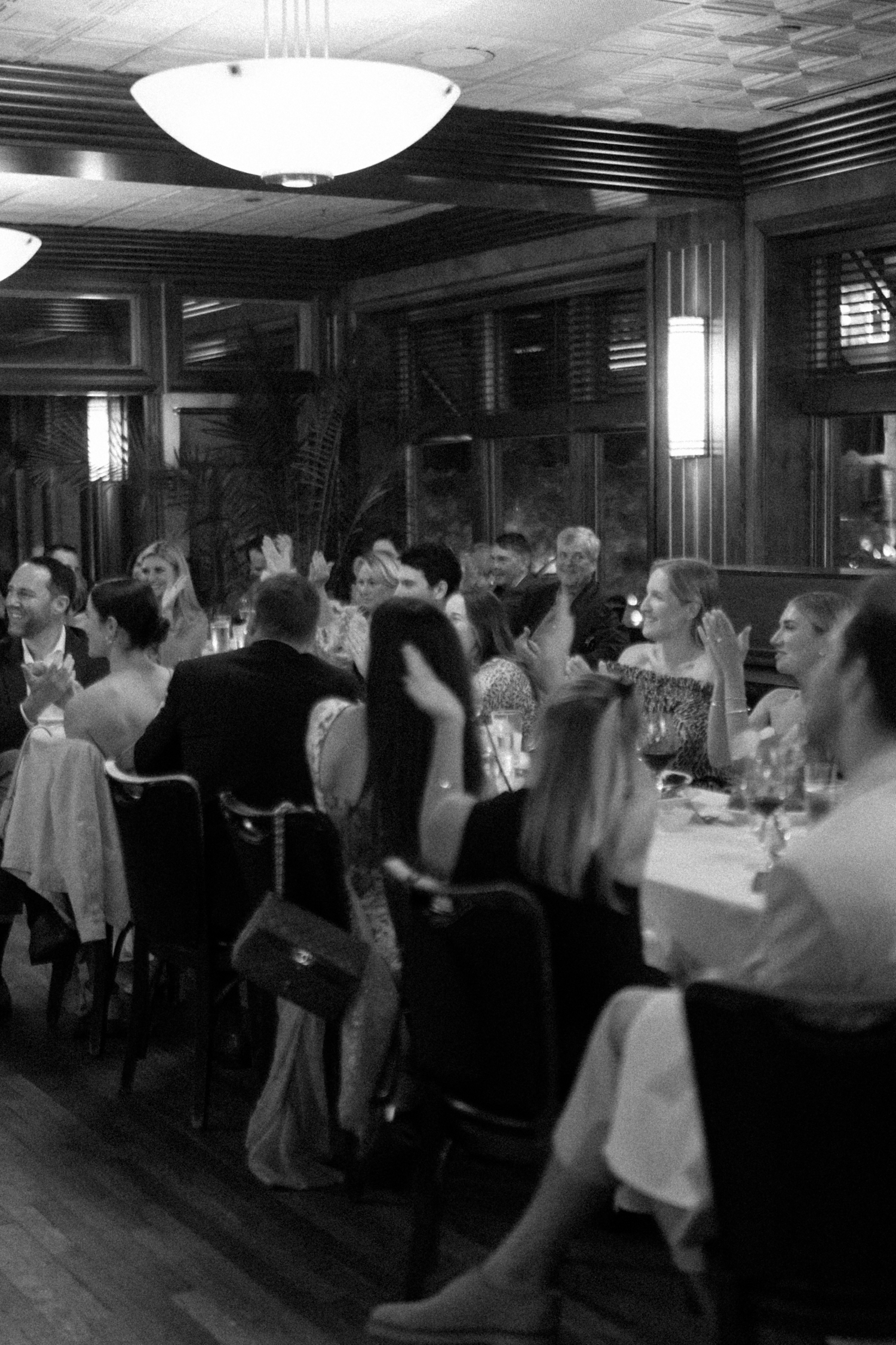 Wedding reception details at one of the chicago history museum weddings​ photographed by Allison Francois