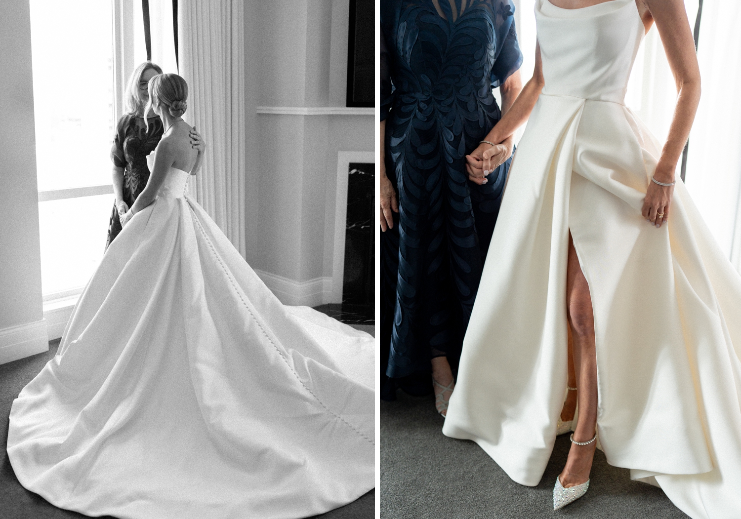 Bride getting ready details at the chicago history museum wedding venue​

