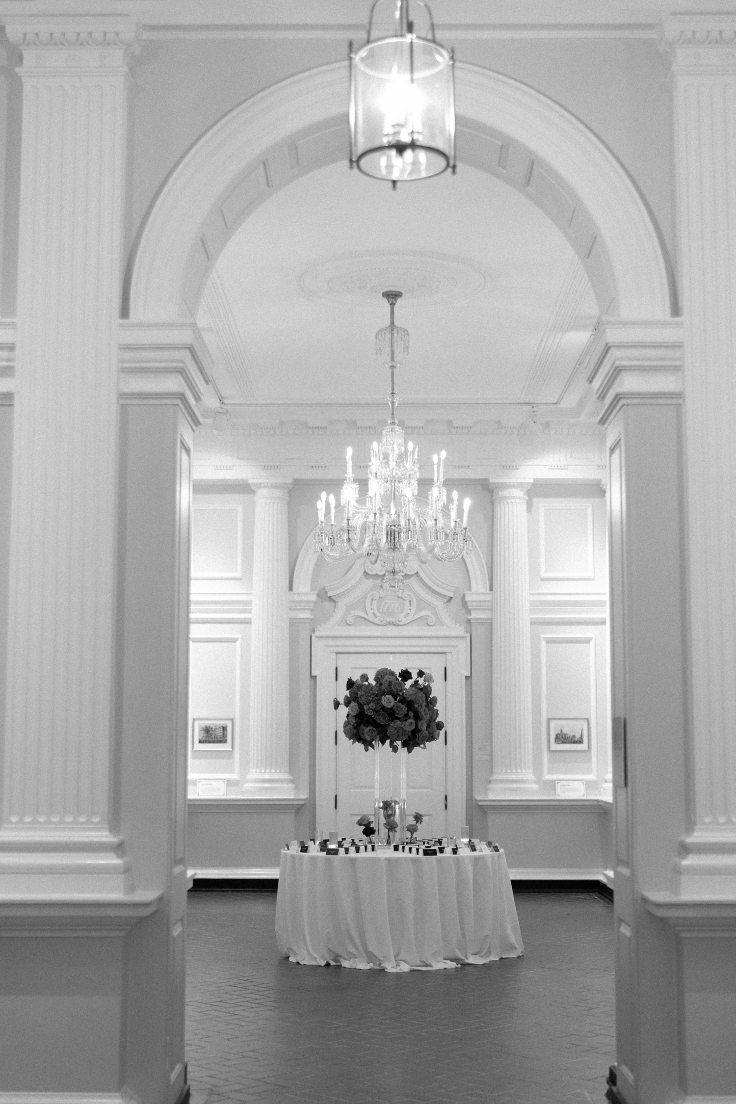 Inside the chicago history museum for wedding